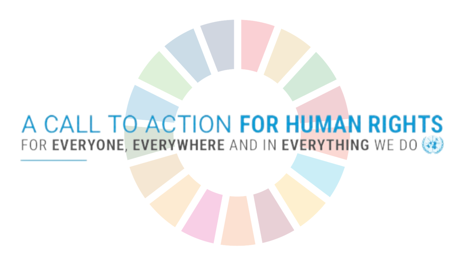 Poziv u akciju za ljudska prava: Za svakoga, svuda i u svemu što radimo. 